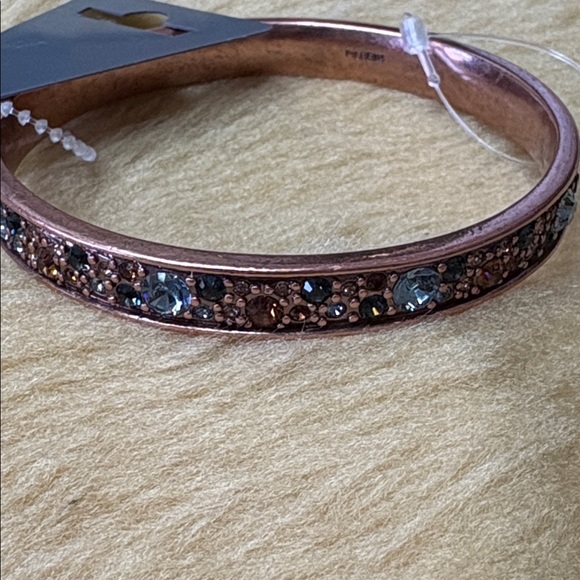 Pilgrim Copper Tone Bracelet with Colorful Crystal Gems - Picture 5 of 6